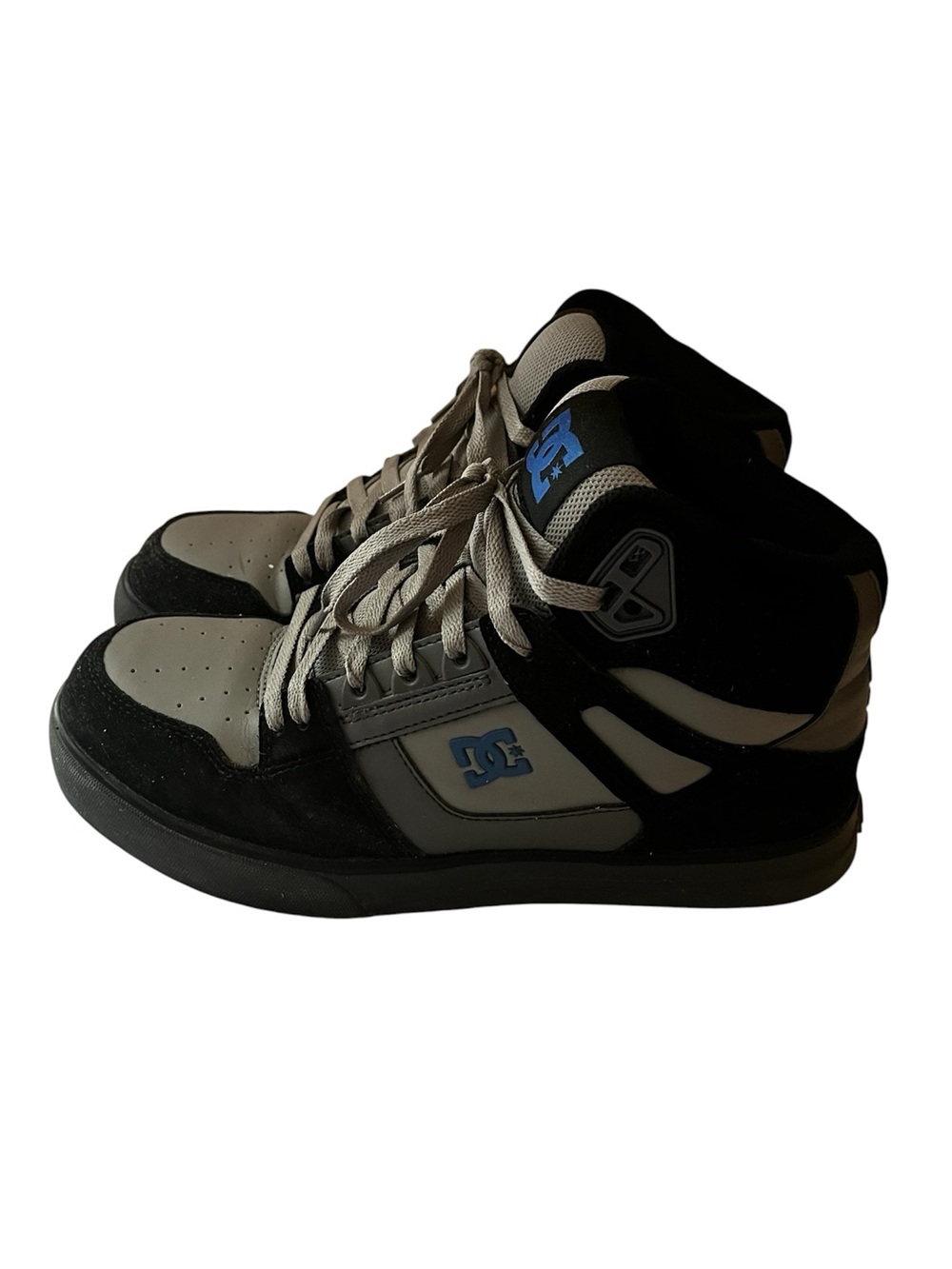 Dc Hightop Safety Steel Toe Shoes Sz 9